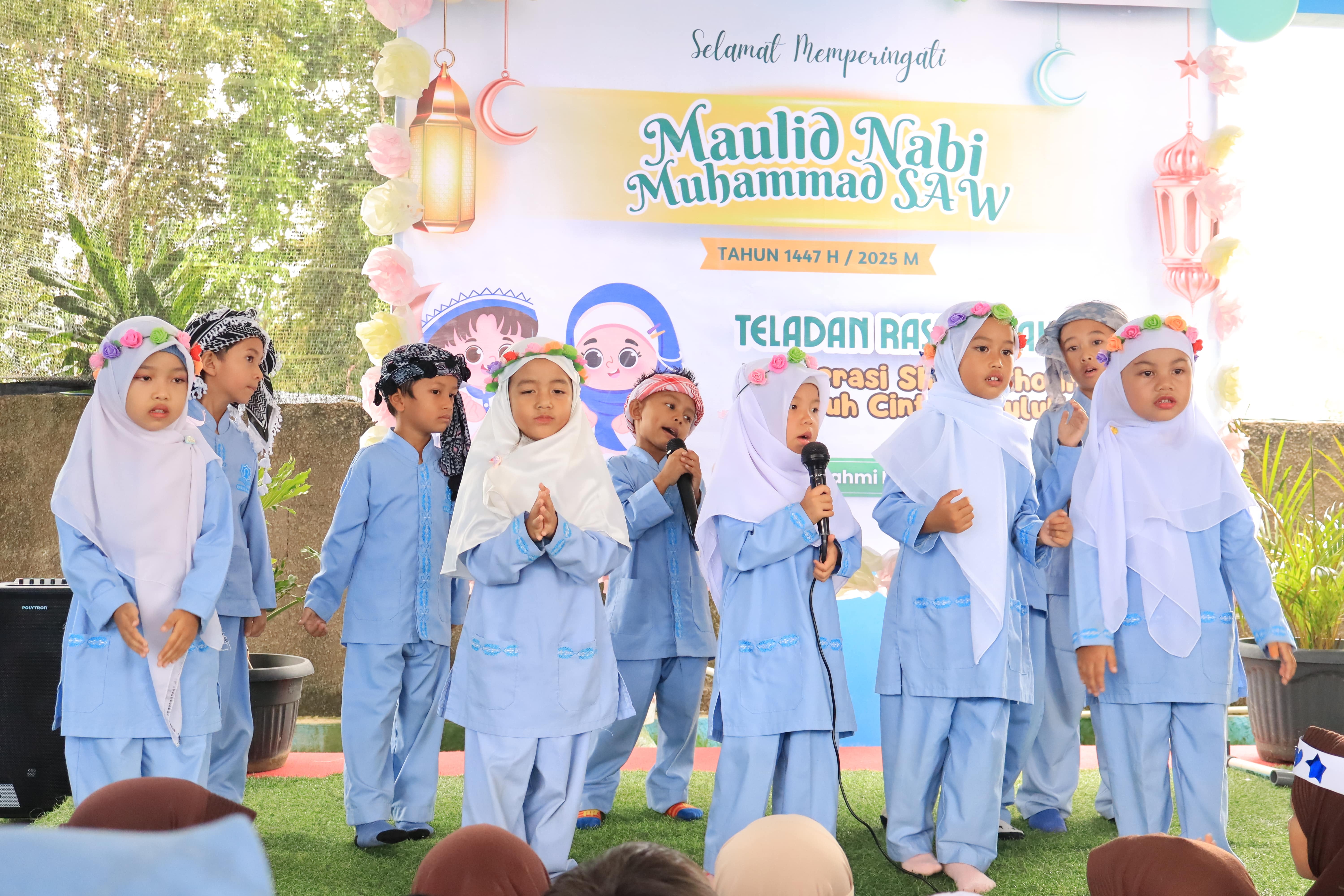 Peringatan Maulid Nabi Muhammad SAW di Sekolah Al-Khair Meriah dan Penuh Makna
