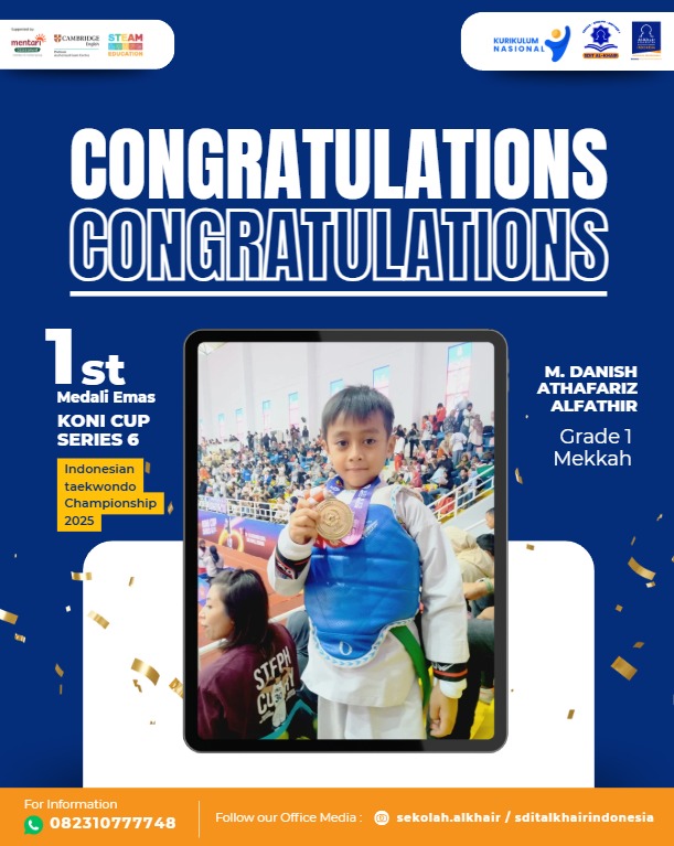 🏆 Congratulations! 🏆  on winning 1st and 2nd place – Gold and Silver medals – at the 2025 Indonesian